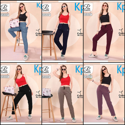 Plain 210726 Kp Cotton Women Night Lower Exporter Gujarat