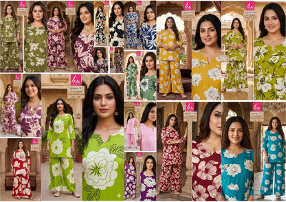 Plus Apple Kalki Liva Co Ord Set Supplier India