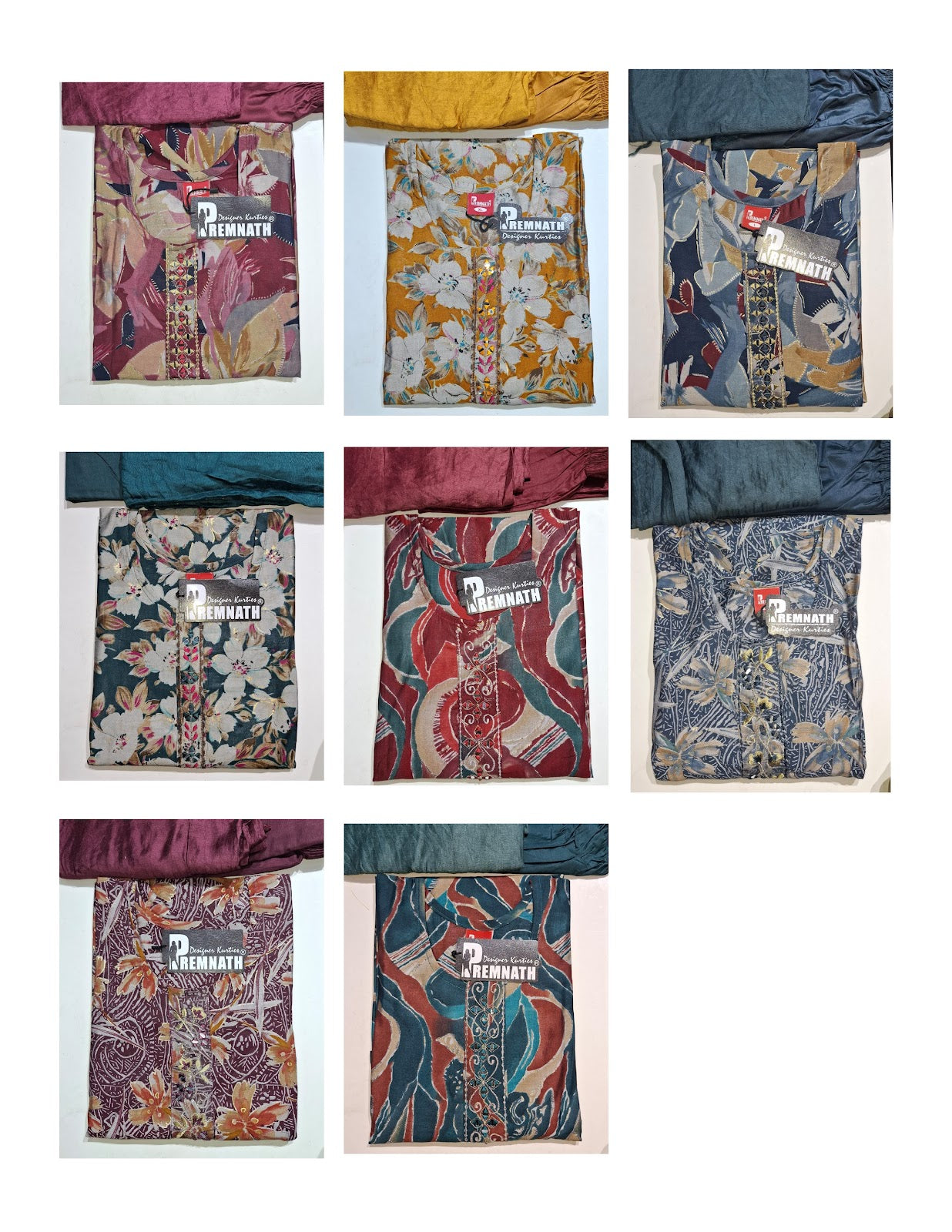 Pratha 2709 Premnath Modal Chanderi Readymade Pant Style Suits Supplier Gujarat