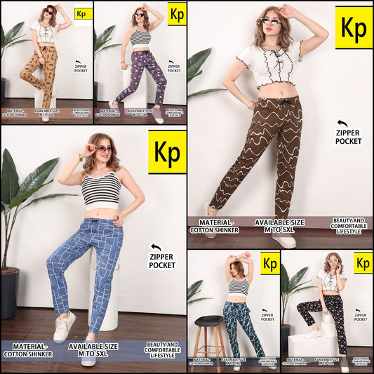 Print 050626 Kp Cotton Women Night Lower Wholesale Price