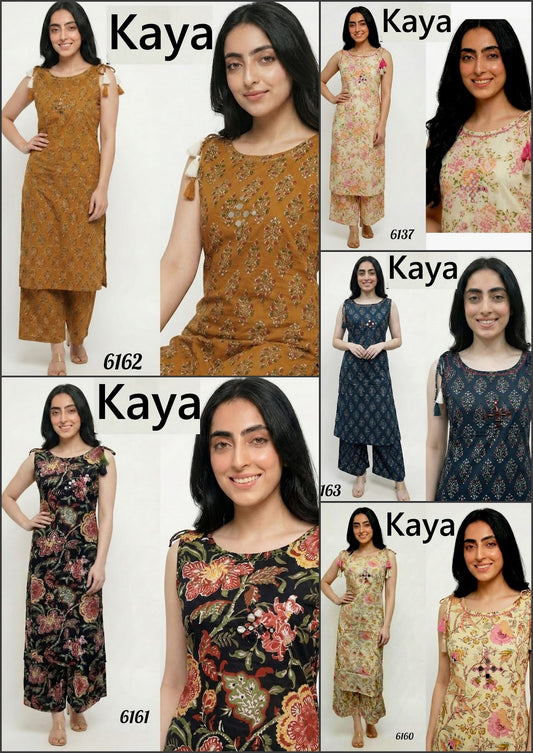Print To Print Kaya Cotton Co Ord Set Wholesale Rate