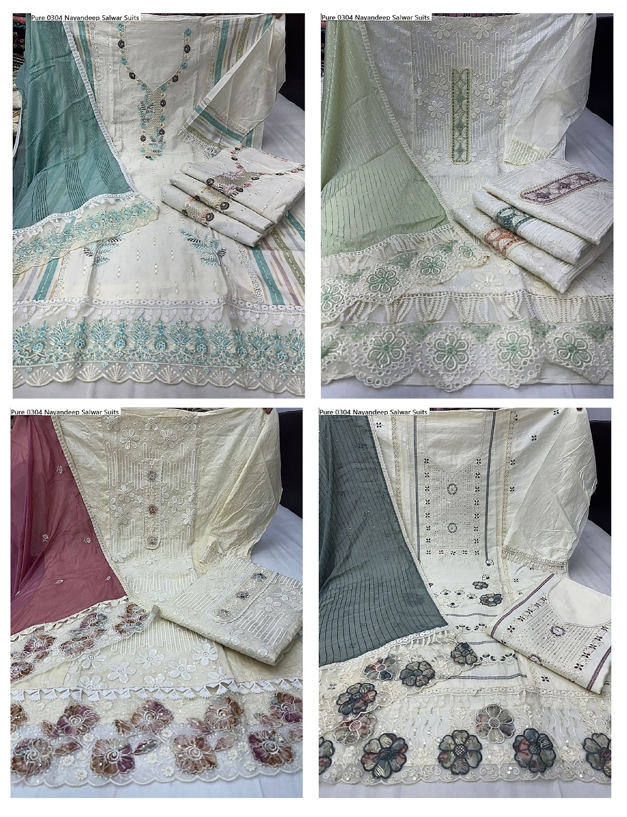 Pure 0304 Nayandeep Cotton Salwar Suits