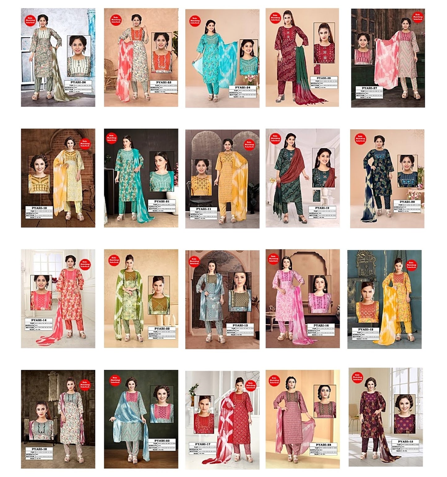Pyari Viyaa Capsule Foil Readymade Pant Style Suits Supplier Ahmedabad