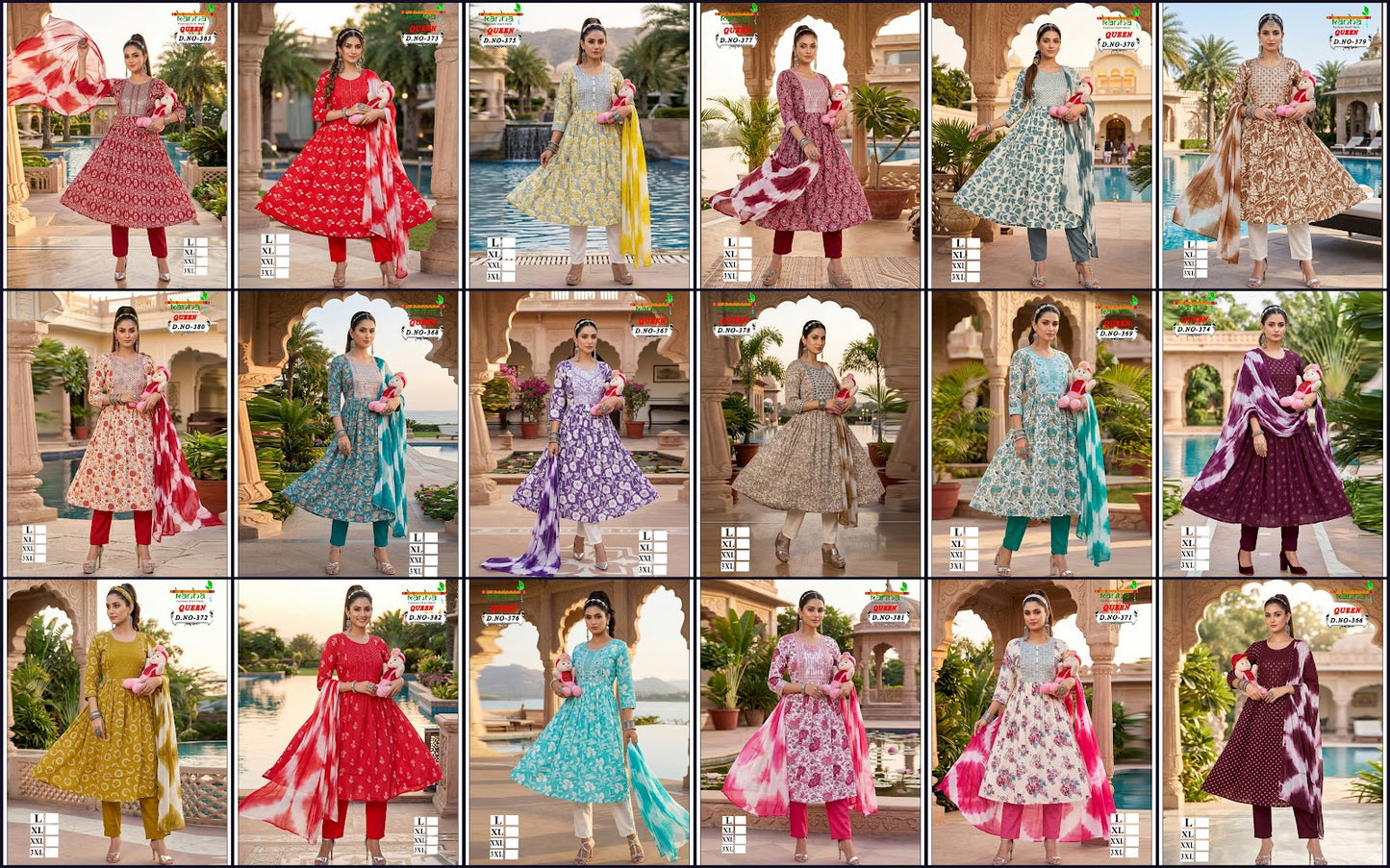Queen 110726 Kanha Liva Reyon Feeding Readymade Suit Wholesaler India