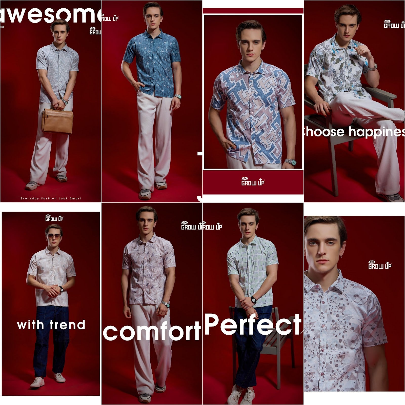 R 1187 Growup Imported Mens Shirts Wholesale