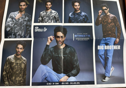 R 1344 Big Brother Growup Looper Mens Tshirts Wholesaler India