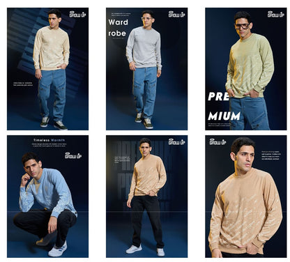 R 1350 Growup Jacquard Mens Tshirts Wholesale Price