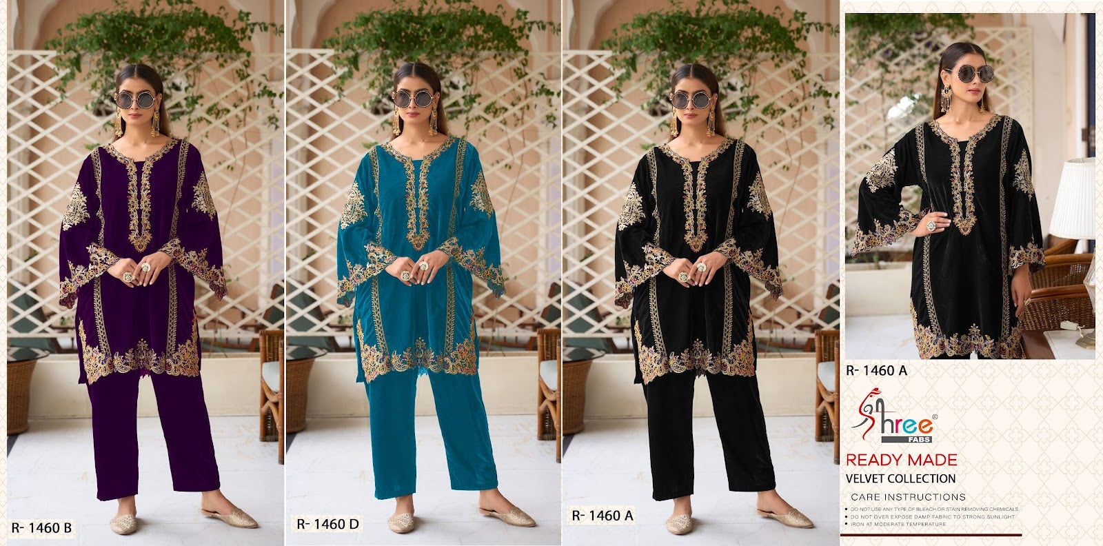 R 1460 Velvet Shree Fabs Co Ord Set Manufacturer Ahmedabad