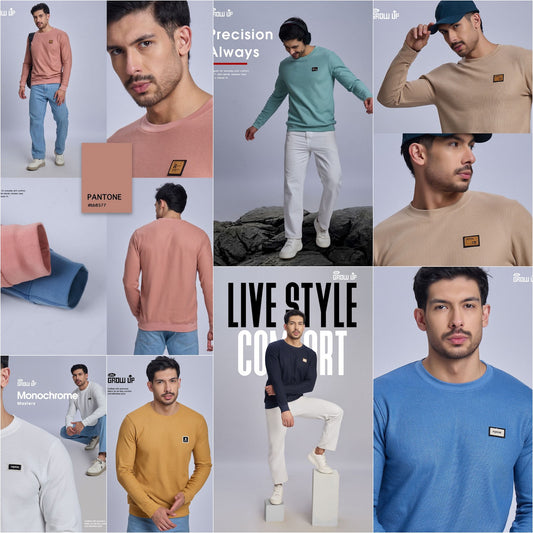 R 1518 Growup Interlock Mens Tshirts Manufacturer Ahmedabad