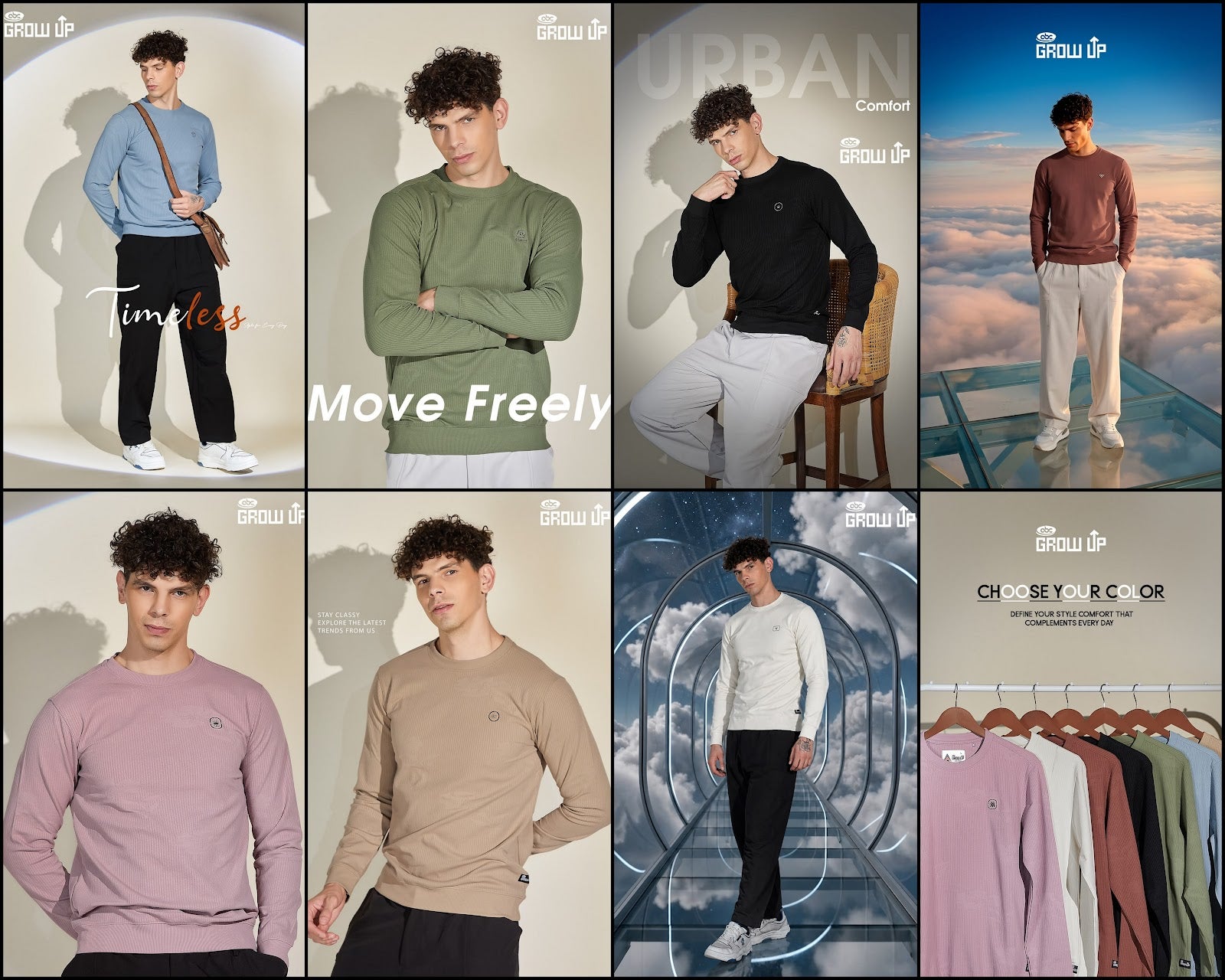 R 1598 Hand Rib Growup Knit Mens Tshirts Exporter Ahmedabad