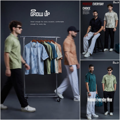 R 1612 Baggy Fit Growup Imported Mens Tshirts Exporter Ahmedabad