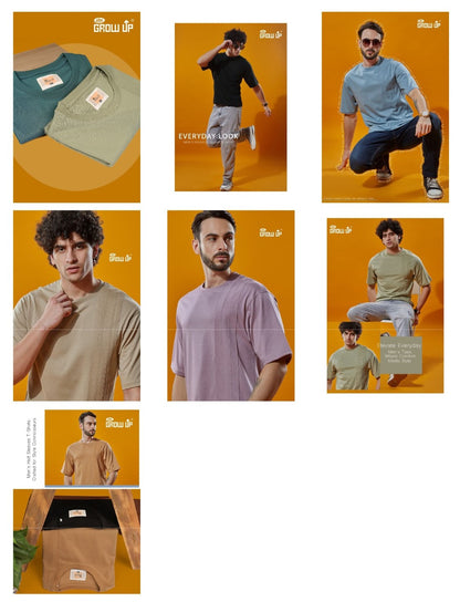 R 934 Growup Interlock Mens Tshirts Manufacturer India