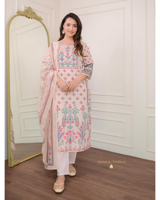 Rashmika Afsana Muslin Readymade Pant Style Suits Wholesaler India