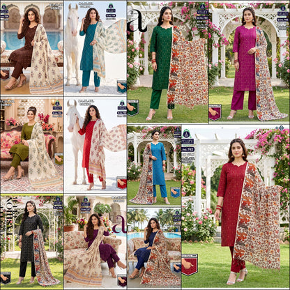 Raw Silk 2908 Velley Readymade Pant Style Suits Supplier Ahmedabad