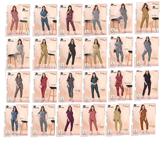 Rayon 3108 Ruchee Fashion Co Ord Set Wholesale