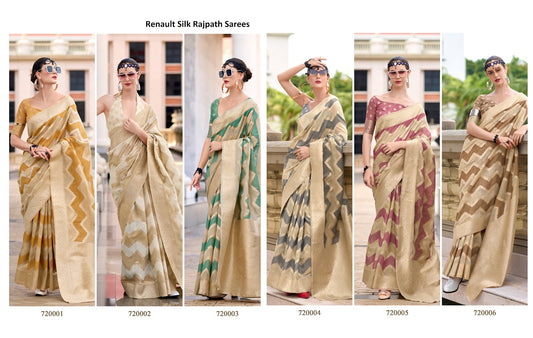 Renault Silk Rajpath Cotton Linen Sarees Manufacturer