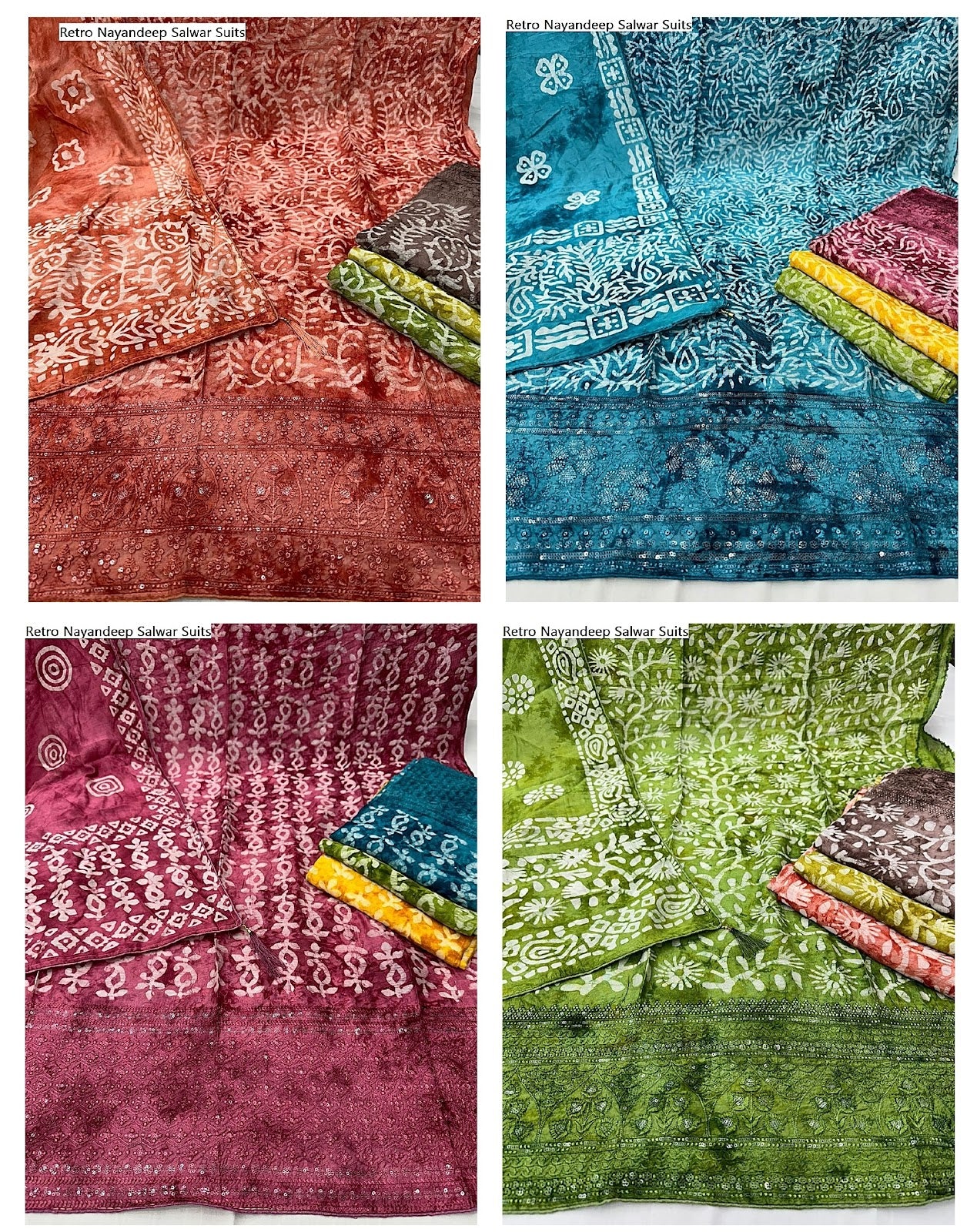 Retro Nayandeep Modal Salwar Suits Wholesaler India