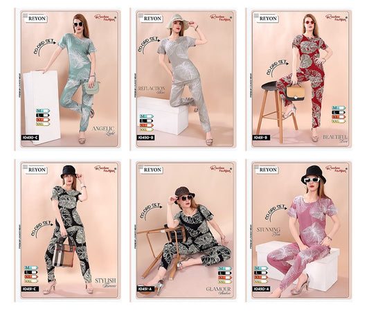 Reyon 0108 Ruchee Fashion Co Ord Set Supplier Gujarat