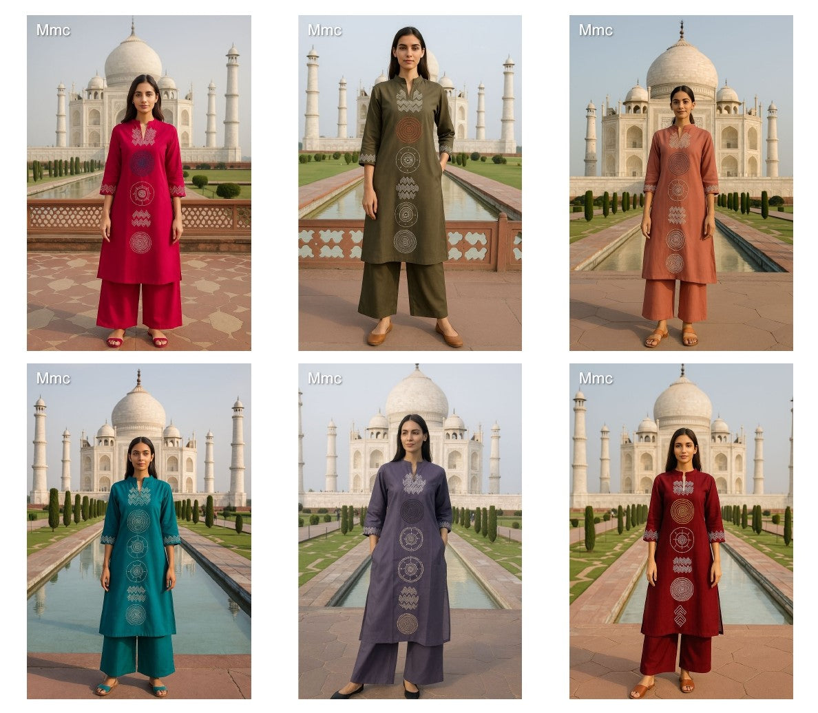 Rose Flower Mmc Vatican Co Ord Set Supplier