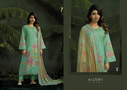 A Royal Boutique Kilory Pure Cotton Pant Style Suits Wholesale