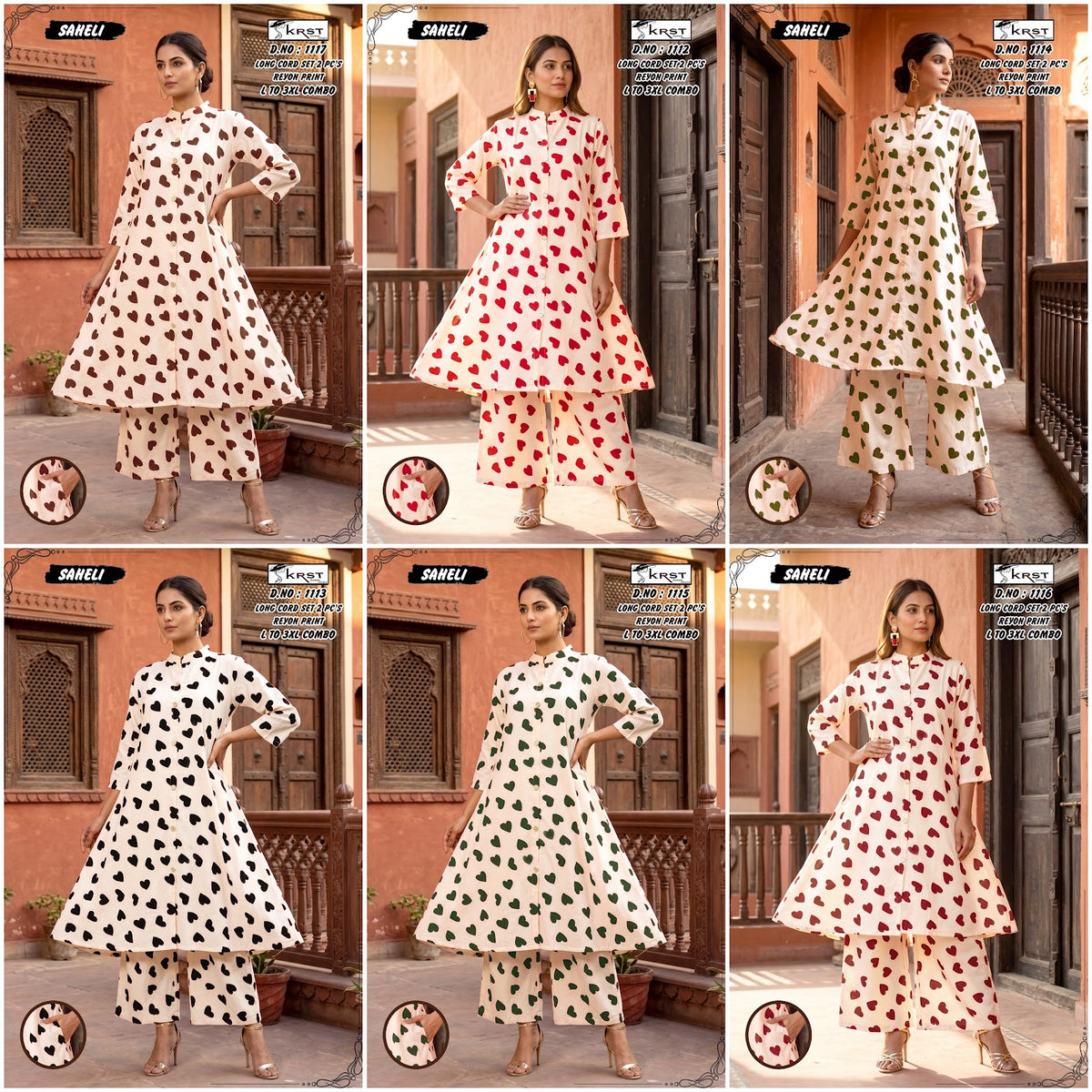 Saheli Krst Rayon 14Kg Co Ord Set Manufacturer Ahmedabad