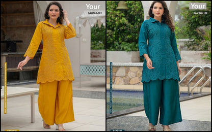 Sakshi Your Vatican Silk Co Ord Set Exporter Ahmedabad