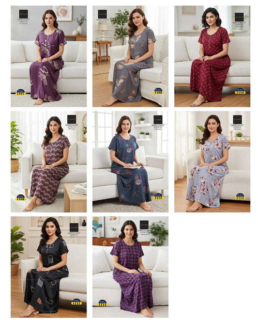 Sampriti Skager Alpine Night Gowns Manufacturer India