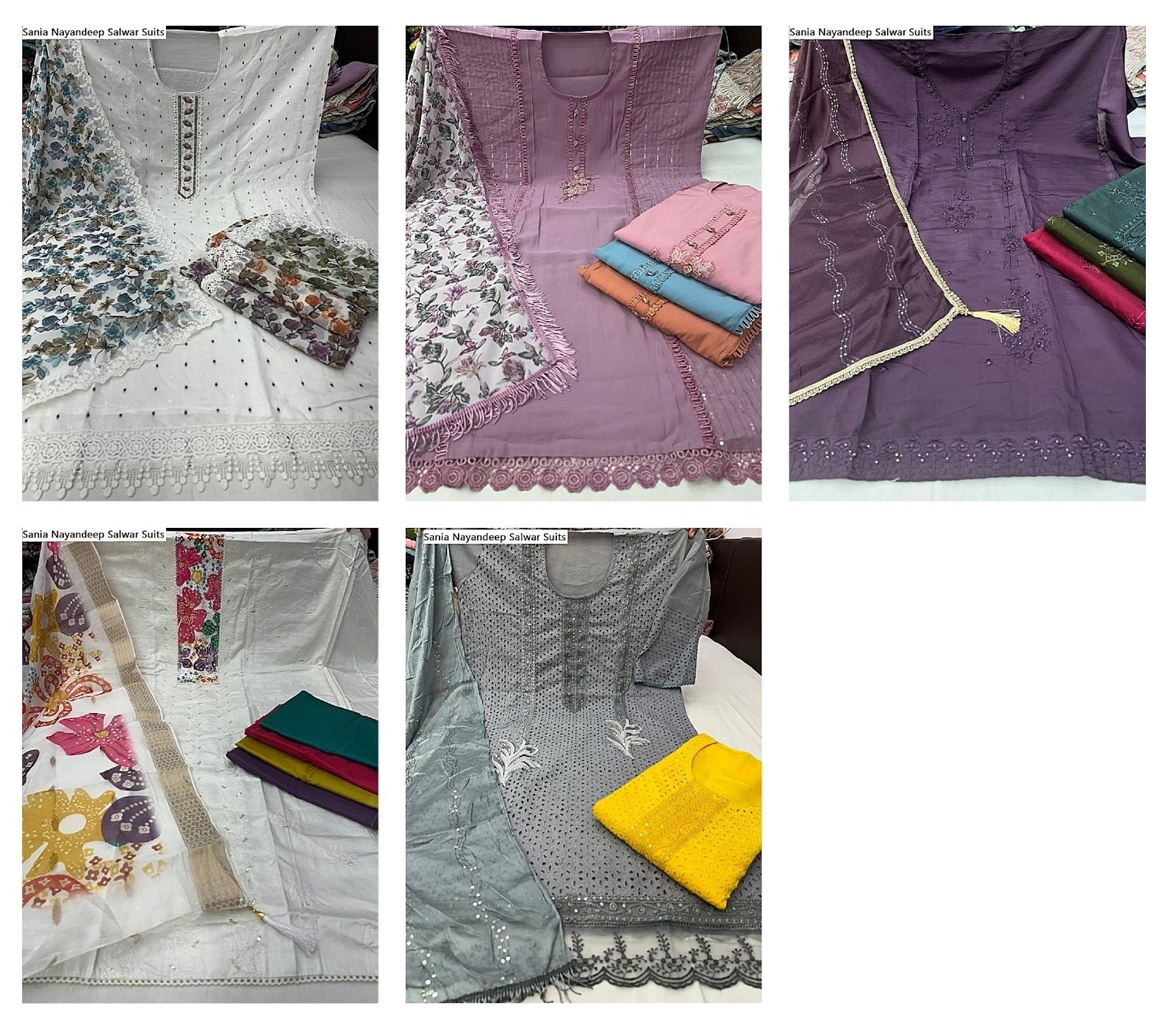 Sania Nayandeep Pure Cotton Salwar Suits Wholesaler Gujarat