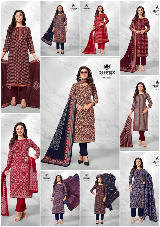 Sanjeevani Vol 2 Deeptex Prints Readymade Cotton Pant Suits Manufacturer Gujarat