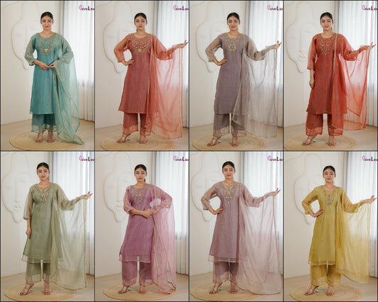Sanskar Series Dveeja Fashion Salsa Readymade Plazzo Style Suits Exporter India