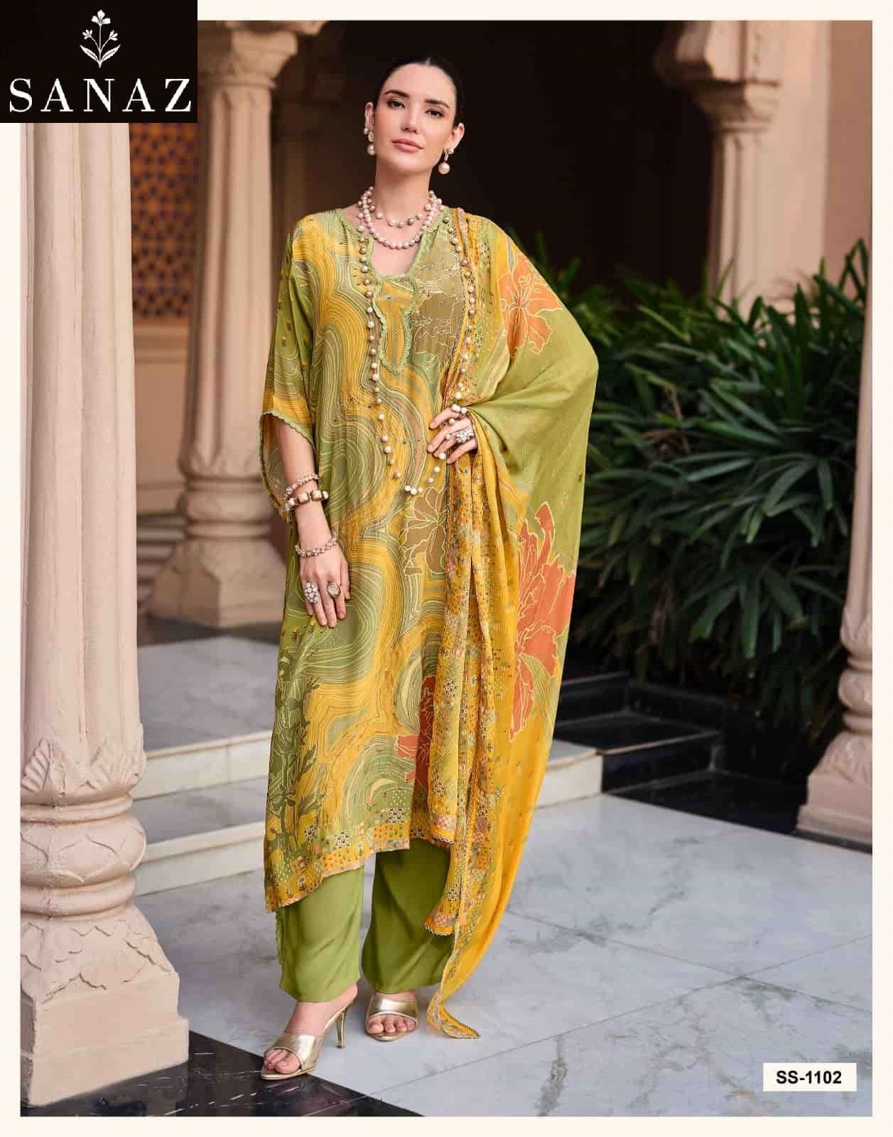 A Shape Story Sanaz Viscose Mul Pakistani Salwar Suits Exporter Ahmedabad