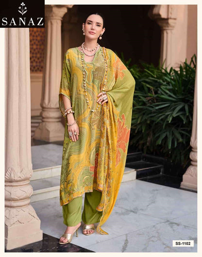 A Shape Story Sanaz Viscose Mul Pakistani Salwar Suits Exporter Ahmedabad