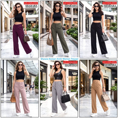 Sharara Korean Amiti Imported Women Trouser Supplier Ahmedabad