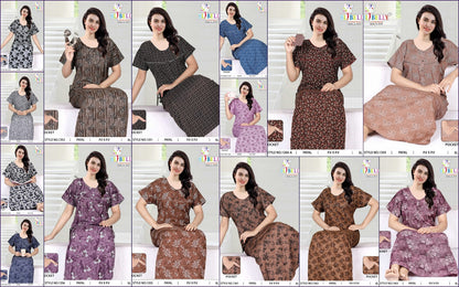 Style 1350-1363 Payal Belly Pv Night Gowns Manufacturer Gujarat