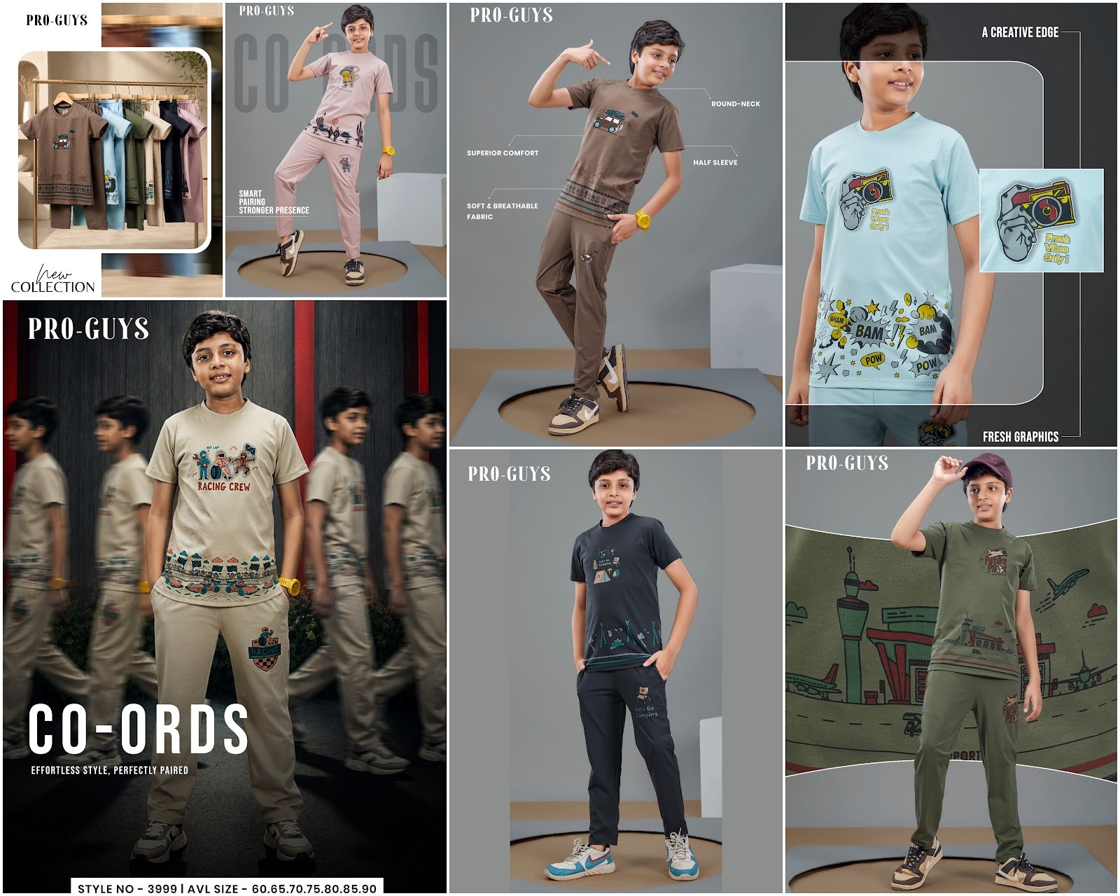 Style 3999 Pro Guys Imported Boys Co Ord Set Wholesale