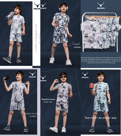 Style No 3877 Pro Guys Imported Boys Shorts Set Wholesale Price