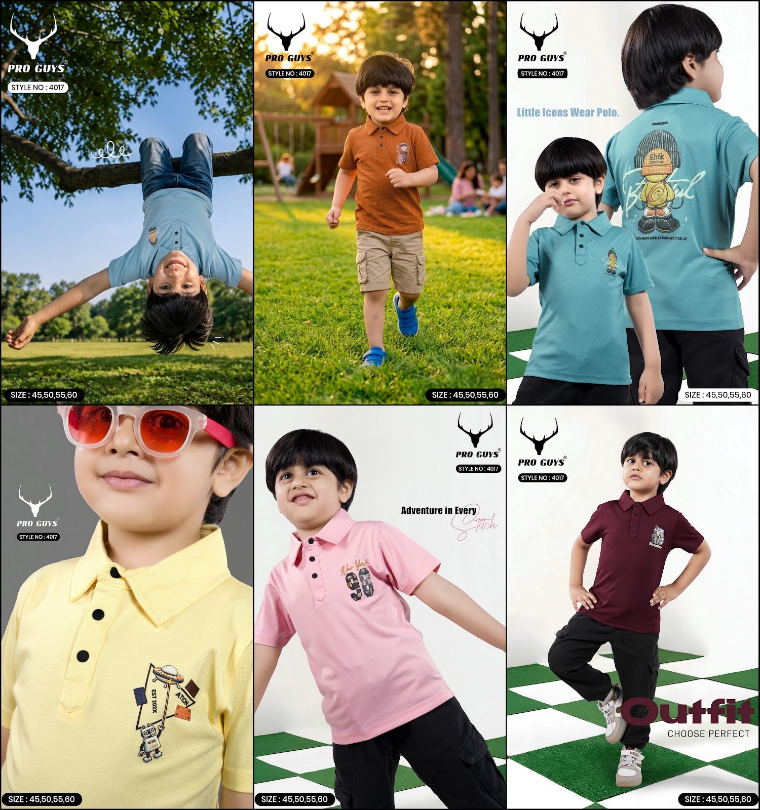 Style No 4017 Pro Guys Imported Boys Tshirt Supplier India