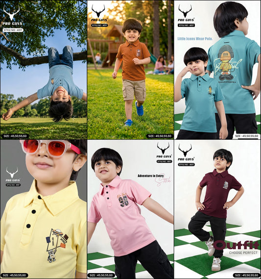 Style No 4017 Pro Guys Imported Boys Tshirt Supplier India