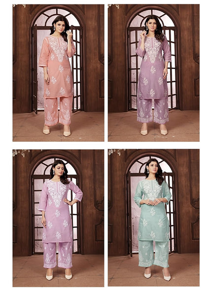 Sui Dhaga Vol 2 Rasili Heavy Cotton Kurti Bottom Set Wholesale Price