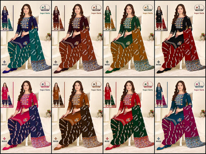 Super Batik Vol 9 Miss World Choice Cotton Dress Material Exporter India