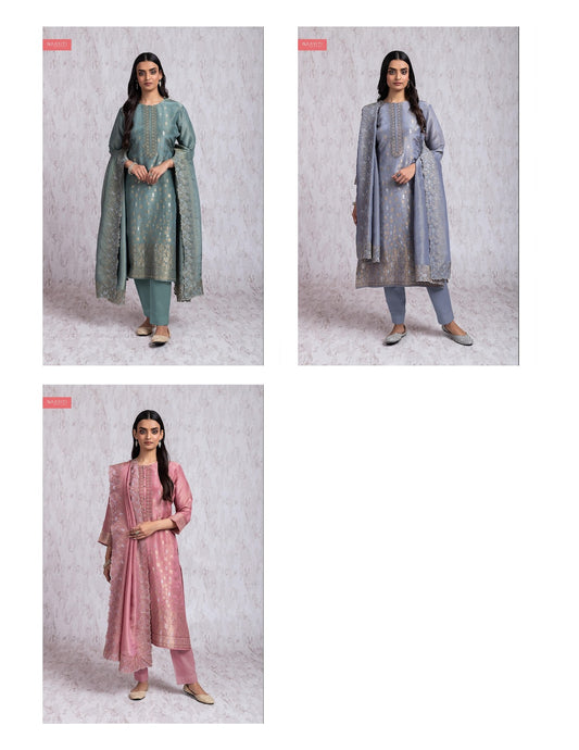 Takara Naariti Tissue Silk Pant Style Suits Supplier India