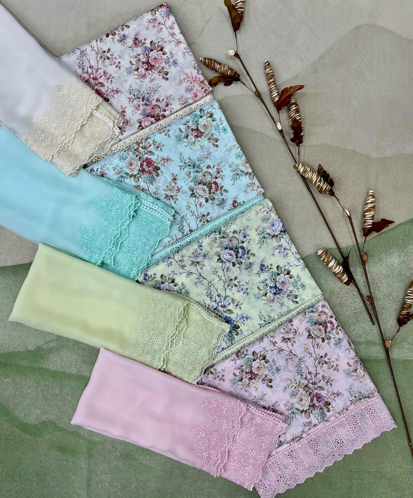 Tanmeek Naariti Cotton Lawn Pant Style Suits Supplier Ahmedabad