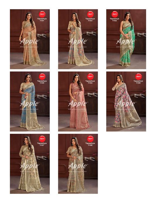 Tapashya Vol 11 Apple Silk Sarees Exporter