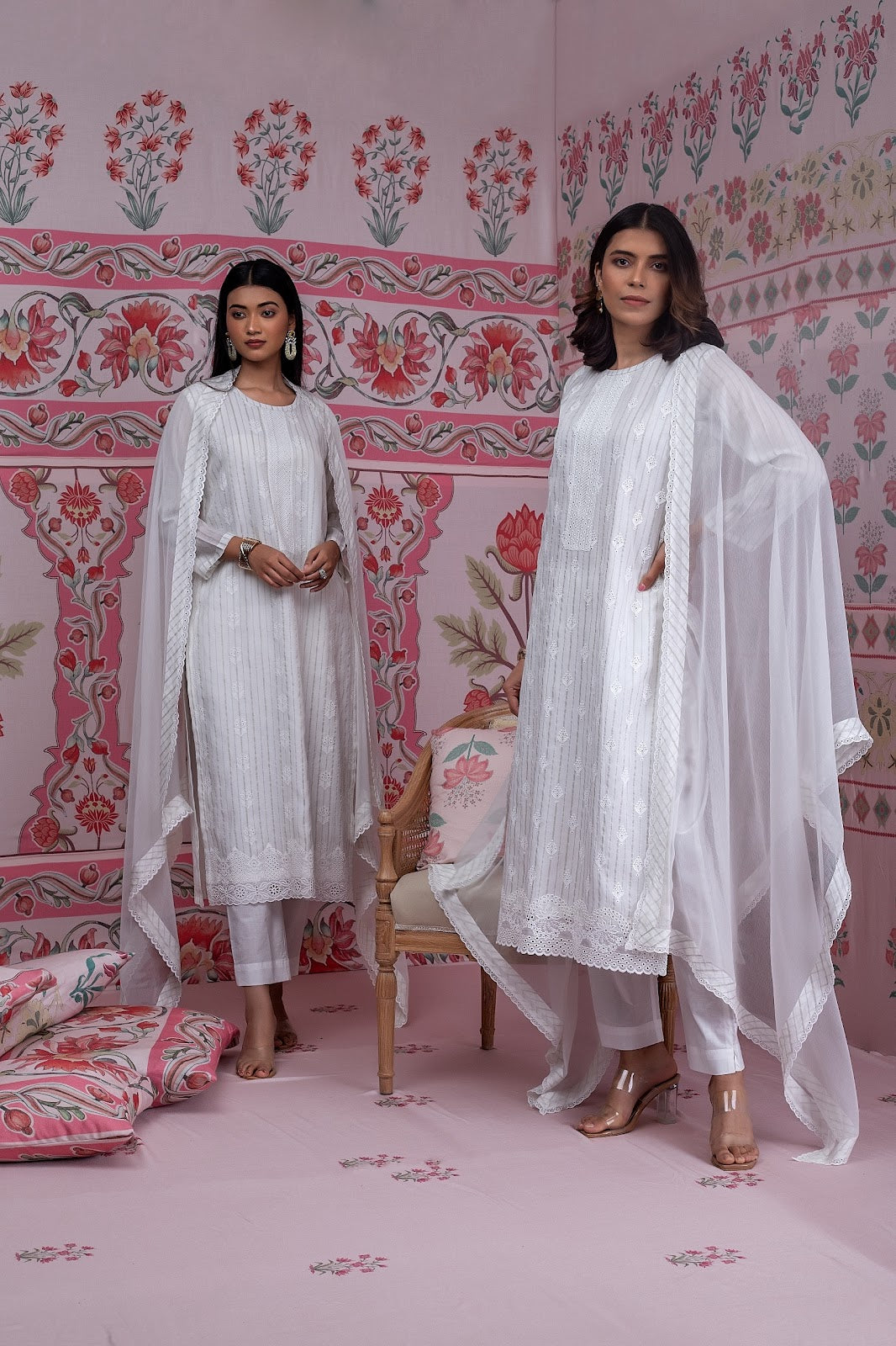 Taraj Naariti Linen Pant Style Suits