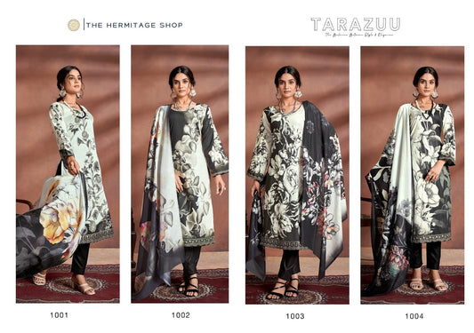 Tarazuu The Hermitage Shop Lawn Cotton Pant Style Suits Wholesale Price
