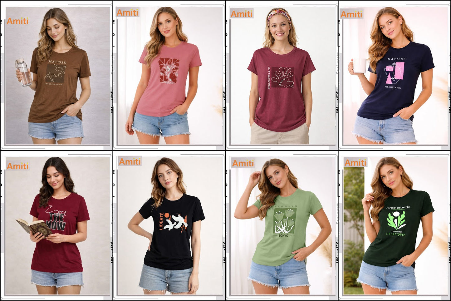 Tencil 2104 Amiti Premium Women Tshirt Wholesaler Gujarat