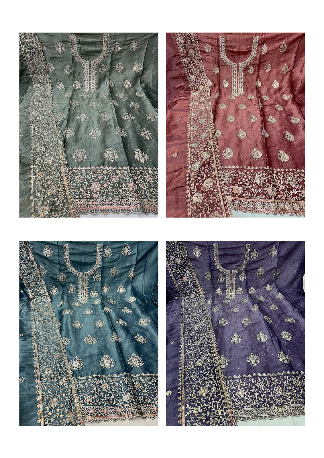 Tina Nayandeep Gold Crush Salwar Suits Wholesale