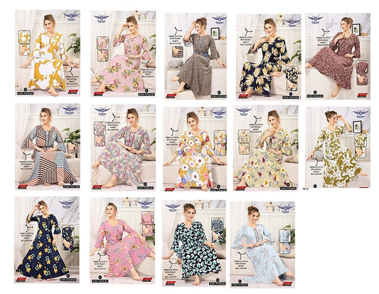 Umbrella Style 0608 Grab It Imported Night Gowns Wholesaler