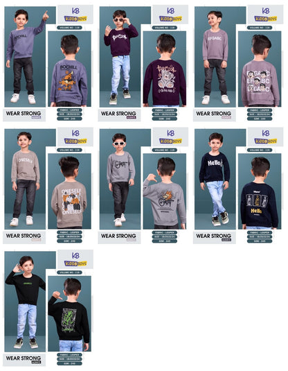 Vol 119 Kiddo Looper Boys Tshirt Wholesale