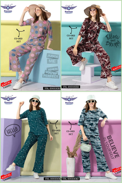 Vol 20033 B Grab It Imported Co Ord Set Wholesaler Ahmedabad